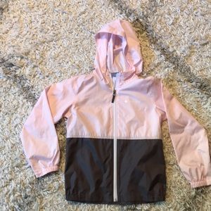 Columbia pink wind breaker girls size Small
